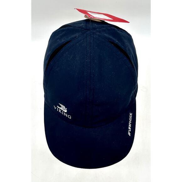 New HELLY HANSEN Navy Viking Yacht Cruises Hat Deck Crew Sailing Boat Baseball - Picture 5 of 12